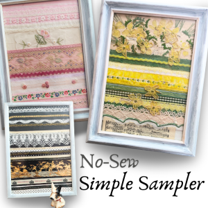 Friday 8th August: No-Sew Simple Sampler