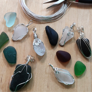 Saturday 13th September: Wire Wrapped Seaglass Workshop