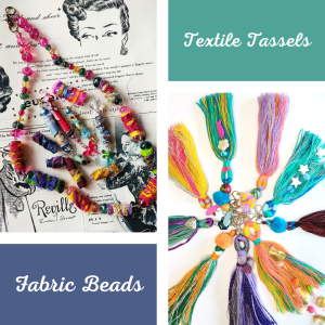 Make Fabric Beads & Textile Tassels