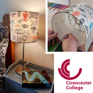 13th & 20th Jan: Block Printed Lampshades at Cirencester College