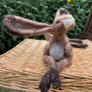 Thursday 3rd September: Needle Felted Hare with Hedgehog & Hoot